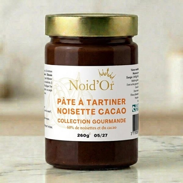 Pâte à tartiner Noisette Cacao Noid'Or